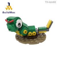 ? ของเล่นทางปัญญา MOC-66998 ของเล่นเพื่อการศึกษาสำหรับเด็ก Caterpillar Building Blocks เข้ากันได้กับ Lego ชุดของเล่น