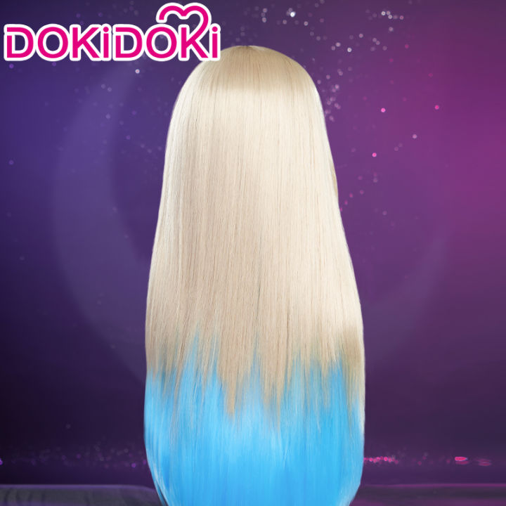 ในสต็อก-serval-wig-game-honkai-star-rail-cosplay-wig-dokidoki-women-flax-blue-long-wig-serval-landau-cosplay-free-wig-cap