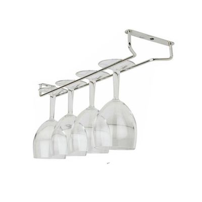 【YF】✻  2021 35cm Wine Rack Whiskey Glass Holder Hanging Bar Hanger Shelf Gold Color