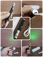 เลเซอร์ สีเขียว 500 mW Green Laser pointer แบบชาร์จไฟได้ พร้อมสายชาร์จในตัว