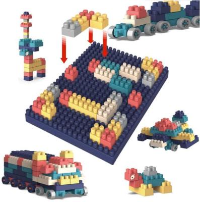 พร้อมส่ง เลโก้ ตัวต่อ ตัวต่อของเล่น ของเล่นเสริมพัฒนาการ DIY Block table ของเล่นเสริมทักษะ ของเล่นด็ก 360ชิ้น โต๊ะเลโก้ โต๊ะบล็อกตัวต่อ