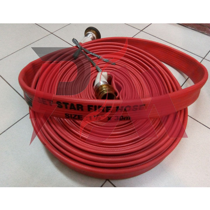 JUAL FIRE HOSE RUBBER 2,5 INCH CHINA JETSTAR SELANG PEMADAM KEBAKARAN ...