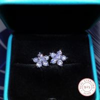 Diamond Stud Earrings 925 Sterling Silver 925 Sterling Silver Jewelry - 925 - Aliexpress