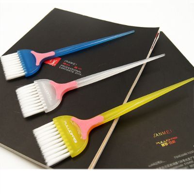 Professional Hair Dye Brush Hair Coloring Applicator Brush Fluffy Hairdressing Comb Barber Tools Solon อุปกรณ์จัดแต่งทรงผม ~