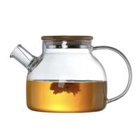 Wholesale Tea Set Stovetop Safe Glass Teapot with Double-Wall Glass Tea cups, Tea Warmer, Removable Loose Tea Infuser