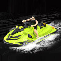 114 2.4Ghz RC Ship Waterproof Cover Design Rechargeable Radio Control Boat Two Speed Max Control Distance 40m for Pools Lakes