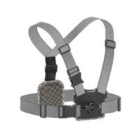 【LZ】■✌  TELESIN Chest Strap Mount Frente Traseira Titular Ajustável para GoPro 11 10 9 8 7 6 Insta360 DJI Osmo Action 2 Acessórios Da Câmera