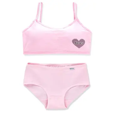 2pcslot young girls bra cotton bra for girls teenage girl underwear  students training bra children sports bra