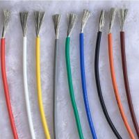 UL Extra-flexible Soft Silicone multicolor Stranded wire high temperature tinned copper Cable 14A 16 18 20 22 24 26 28 30AWG