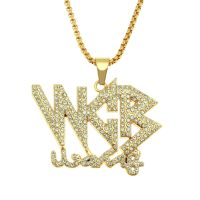 [COD] Personality Hip Hop Pendant Necklace European and Mens Accessories Jewelry