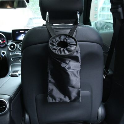 Car Garbage Bags Seat Back Litter Bag Trash Portable Car Seat Back Garbage Bag Rubbish Holder Container Car Accessories