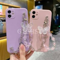 (Spicy Rabbit Head) (Spicy Rabbit Head) A1K OPPO F5เหลว Realme A3S C11 A37 A12 A79 A52 A31โซ่พันข้อมือปลอกซิลิโคน A9 F9 Pro 2 A5S 5 5i 6 6i Pro Reno 2F 2Z กับผีเสื้อเคสโทรศัพท์เคสซิลิโคนแบบนิ่ม