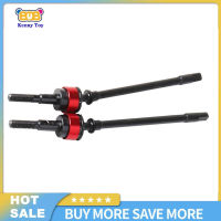 AS Roda Depan เหล็กรถบรรทุก CVD 1/10 RC โลหะ1คู่เพลาขับสากลสำหรับ SCX10แกน II XS-SCX230057 XS-SCX22498RD SCX10