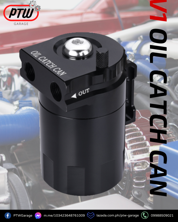 Complete V1 Oil Catch Can Kit for Isuzu MUX (2.5 and 3.0L Engine