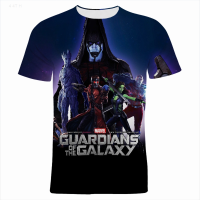 2023 NEW Jersey Men Women Clothes Guardians of the Galaxy t Shirt New Fashion Cartoon Anime Tee Short Sleeve 3d Print Tops fashion t-shirt