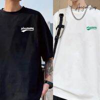 ARE [M～5XL]เสื้อยืดPlubmanb คอกลม แขนสั้น แฟชั่นและการพักผ่อน #S17