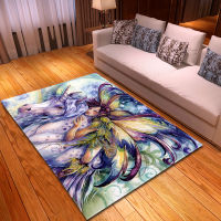 20213D Kids carpet Unicorn horse bedroom dining room area rugs for home living room flower children play floor mat parlor customized