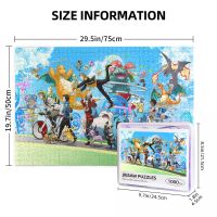 Pokemon 1000 Pieces Wooden Puzzle Jigsaw Adult Childrens Educational Puzzles Exquisite Gift Box Packaging