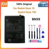 100% Xiao Mi BN59แบตเตอรี่โทรศัพท์5000มิลลิแอมป์ต่อชั่วโมงสำหรับ Xiaomi redmi Note 10 10S แบตเตอรี่สำรองสำหรับโทรศัพท์มือถือ