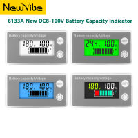 มิเตอร์วัดไฟฟ้าดิจิตอล LCD แบตเตอรี่ตัวบอกความจุ DC8-100V,ใหม่6133A มิเตอร์วัดอายุการใช้งานกรดลิเทียมตะกั่ว PO4เครื่องมือเครื่องทดสอบแรงดันไฟฟ้ารถยนต์รองรับการป้องกันกลับการเชื่อมต่อ/ปลุกแรงดันต่ำ/หน้าจอแสดงเวลา