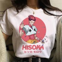 HISOKA MOROW พิมพ์เสื้อยืดผู้หญิง Kawaii ฤดูร้อนการ์ตูน Tshirt ยอดนิยม Anime Hunter X Hunter Tshirt Harajuku เสื้อยืดผู้หญิง