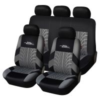 ☼✹ Embroidered Car Seat Cover Set Universal Fits Most Car Covers Detail Styling Car Seat Cover Protector Car Interior Accessories