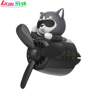 LS【ready Stock】Car Air Fresheners Cute Cartoon Animal Pilot Automotive Air Outlet Fan Creative Car Perfume Decoration1【cod】