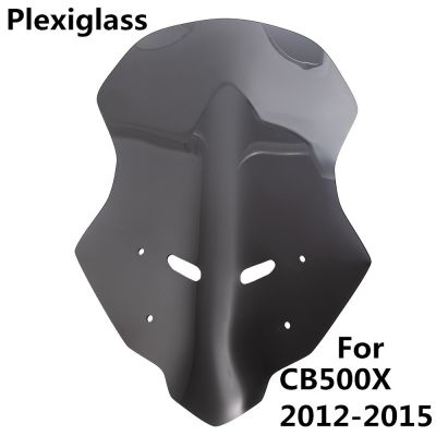 กระจกบังลมอุปกรณ์เสริมมอเตอร์ไซค์สำหรับ500X ฮอนด้า CB500X 2012 2013 2014 2015 CB