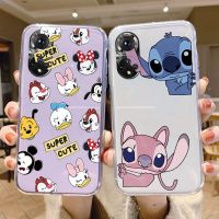 for Honor 50 5G Phone Case Cute Mickey Minnie Mouse Daisy Donald Duck Stitch for Huawei Nova 9 Nova9 Clear Transparent Cover