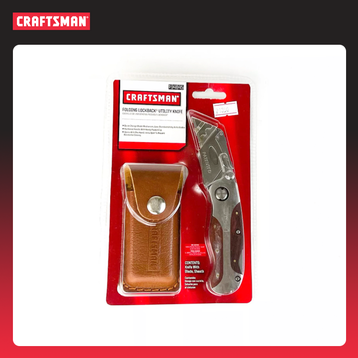 Craftsman Authentic/Original Folding Lockback Utility Knife Set Lazada PH