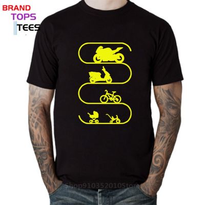 2021 Fashion Summer New Fashion -Car Bike Bicycle Motorcycle Evolution T Shirt Men Funny Hip Hop Carriage Buggy T-Shirt