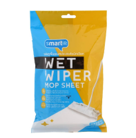 Smarter แผ่นถูพื้นอเนกประสงค์ ชนิดเปียก 30 แผ่น Wet Wiper Mop ผ้าถูพื้น ผ้าเช็ดพื้นแบบเปียก  สมาร์ทเตอร์