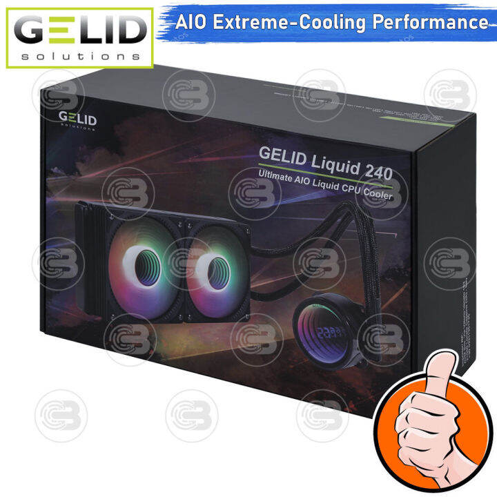 coolblasterthai-gelid-liquid-240-high-performance-liquid-cooling-ประกัน-5-ปี