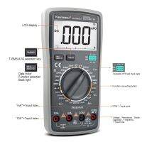 ZZOOI Kaemeasu New Large Display Digital Multimeter True RMS/Average/Triode Measurement High Accuracy Meter KM-DM02A