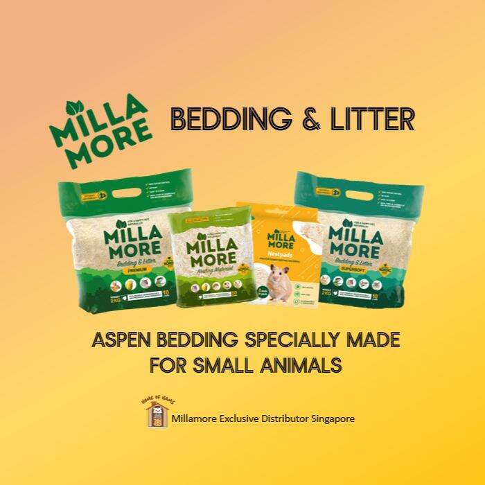 Millamore Premium Aspen Bedding Small Animal Litter Hamster Bedding