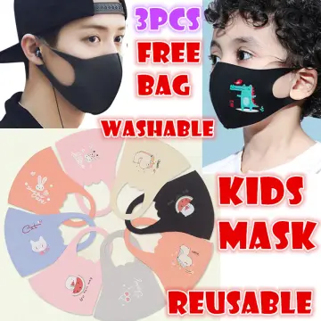 Reusable Elastic Child Mask - Best Price in Singapore - Mar 2024