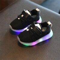 LED Light Shoes Baby Running Toddler kids Sneakers Boys