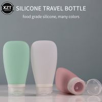 1PC Travel Cosmetics Sub-Bottle Silica Gel Mini Empty Container Skincare Shower Gel Shampoo Jar Tool Portable Extrusion Bottling