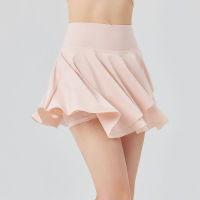 Refreshing Tennis Skirt for Women with Sun Protection  High-waisted Sun Block and Pleated Golf Bottom Towels