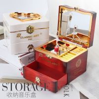 Classic nostalgic jewelry box music box rotating dancing girl clockwork music box jewelry box children YL2047 toy