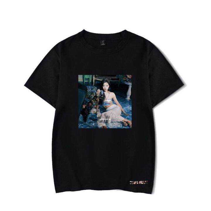 le-ssera-new-album-fearless-short-sleeve-tshirt-cotton-tee-tops-harajuku-streetwear-shirts-k-pop-kpop-k-pop-clothes-plus-size