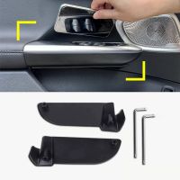 2Piece Car Armrest Storage Box Door Storage Box Tray Replacement Parts Accessories for Mercedes Benz C Class W206 2022 2023