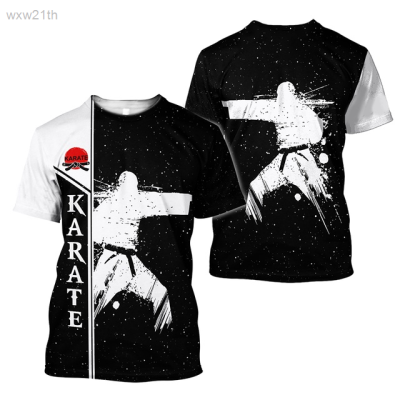 2023 Casual Short Sleeve T-shirt, Printed with Taekwondo 3d Pattern, Is Super Large, Fashionable in Summer, Suitable for Both Men And Women. Unisex