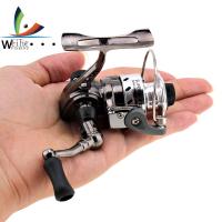 Weihe Mini Fishing Reel Metal Coil Pocket Spinning Reel สำหรับคันเบ็ดตกปลาน้ำแข็ง