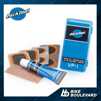 Park Tool VP-1C ชุดแผ่นปะยางในแบบพกพา แผ่นปะยางใน แผ่นปะยางจักรยาน แผ่นกาวปะยางใน VULCANIZING PATCH KIT 1 กล่อง จำนวน 6 ชิ้น คุณภาพดี นำเข้าจาก USA