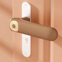 【CW】1Pc Door Knob Cover Silicone Door Handle Wall Protectors Door Knob Anti Collision Static Mat Home Accessories