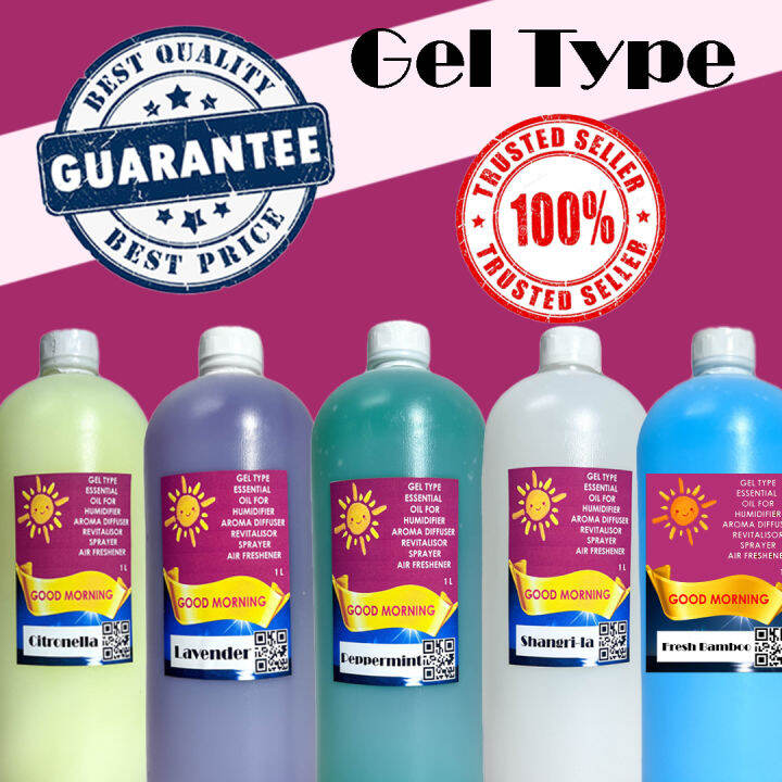 1 Liter Good Morning Gel Type Water Based Essential Oil for Humidifier