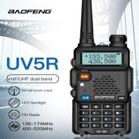 Baofeng UV-5R Walkie Talkie UV5R High Power Mobile Radio Intercom 8W Double Band LCD Screen Walkie-Talkie