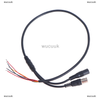 wucuuk กล้องวิดีโอ line DC12V Power pigtail AHD Camera CABLE Analog กล้องวงจรปิด line