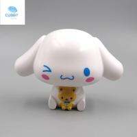 ของขวัญสำหรับเด็กคอลเลกชันเค้กแบบ Diy KT Hiasan Mobil แมว Cinnamoroll Kuromi หุ่นตุ๊กตาแอ็คชั่นฟิกเกอร์ตุ๊กตาตกแต่งหน้าเค้ก